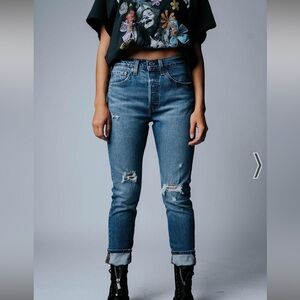 Levi's 501 Skinny Jeans in Jive Tribe